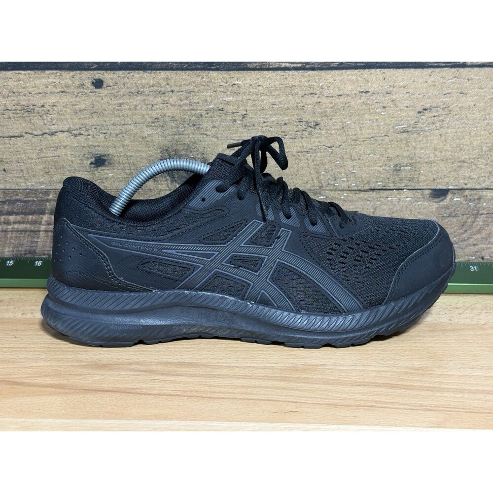 🔥NEW- Men's ASICS Gel-Contend 10.5 XW Shoes Ortholite Running Black Graphite